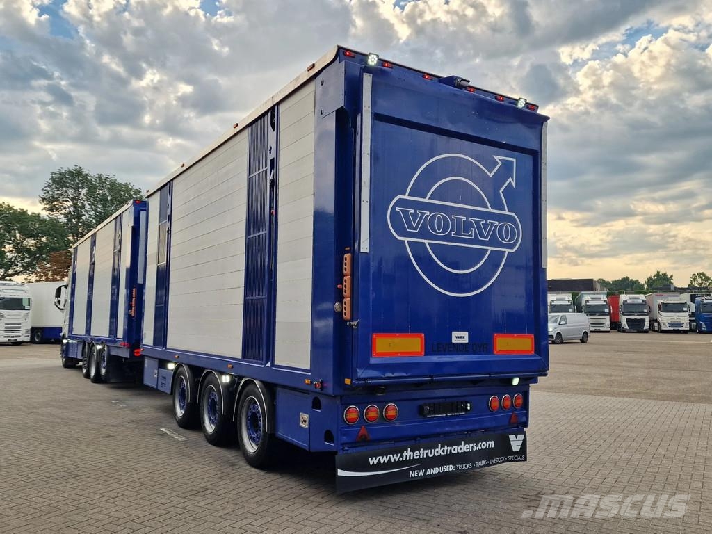 Volvo FH 13.500 Globetrotter 8x2*6 - 3 deck livestock + Dieren transport trucks