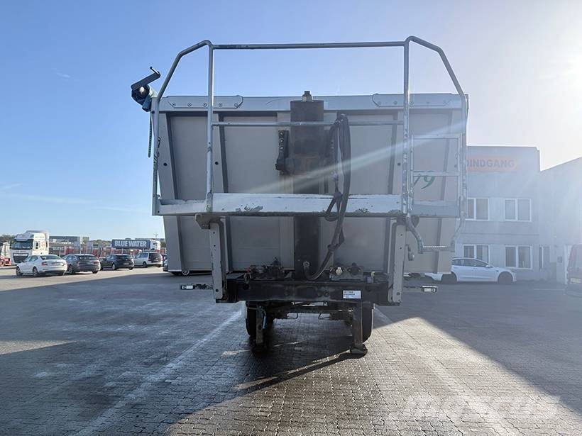 Kel-Berg City tipper / City-Alukastenmulde Kipper 24m3 نصف مقطورات قلابة