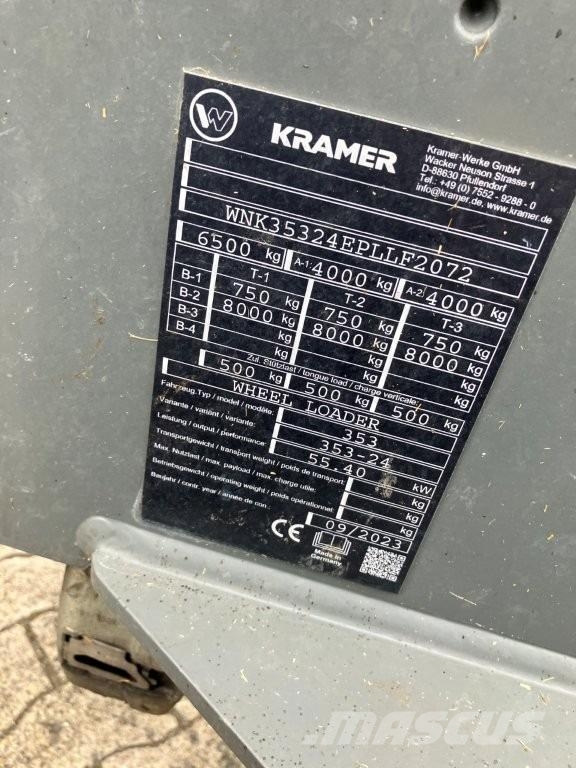 Kramer KL36.5L Wielladers
