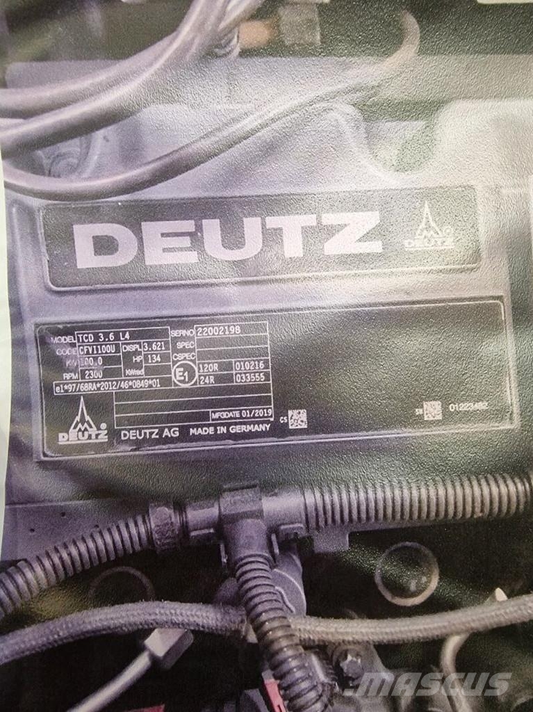 Deutz TCD 3.6 L4 Mootorid
