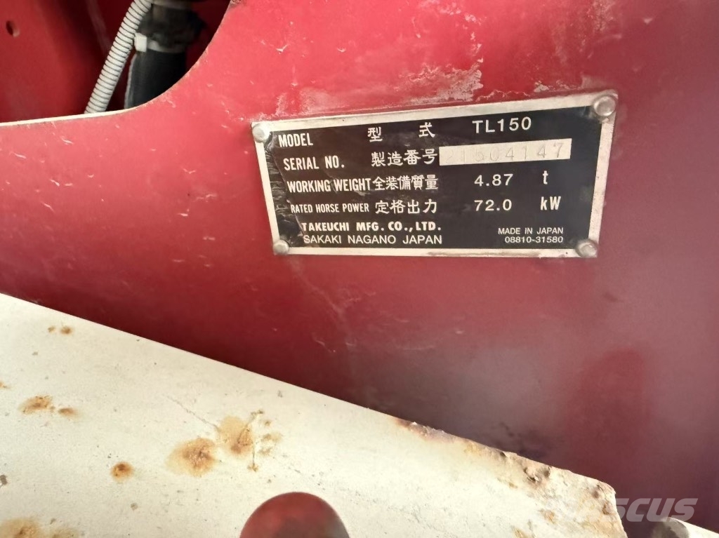 Takeuchi TL150 Rupsladers