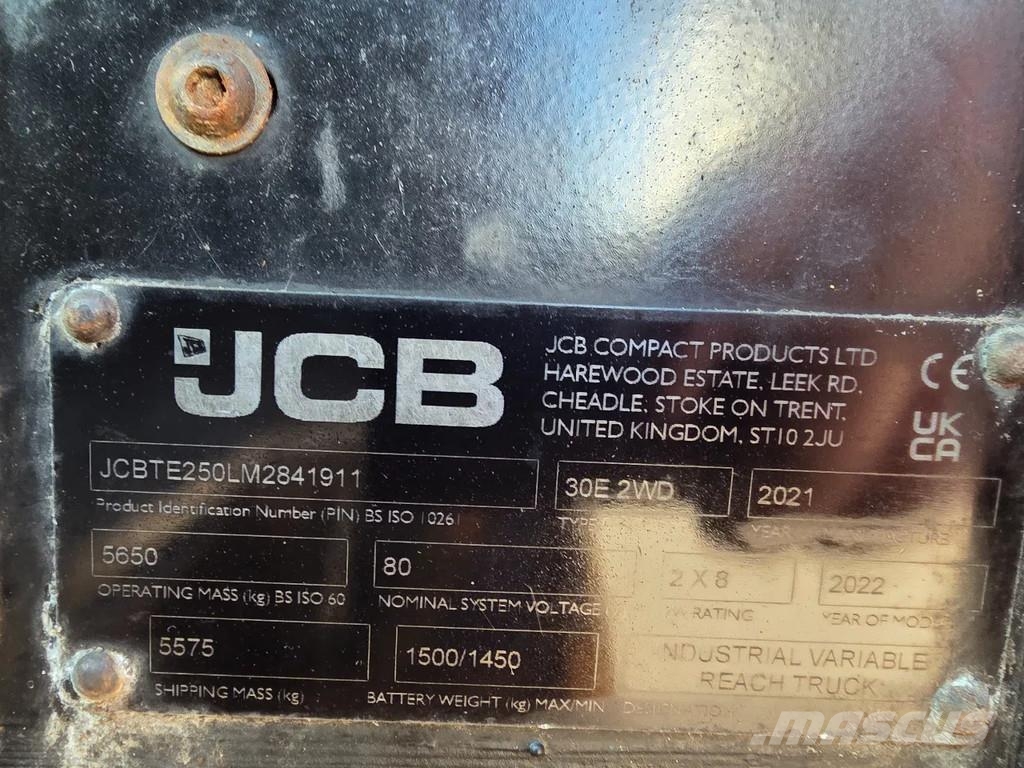 JCB 30e teletruck vereiker heftruck Teleskoplader