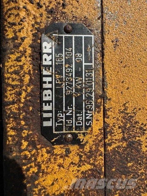 Liebherr R 954 B USED HYDRAULIC PARTS COMPLET 液压
