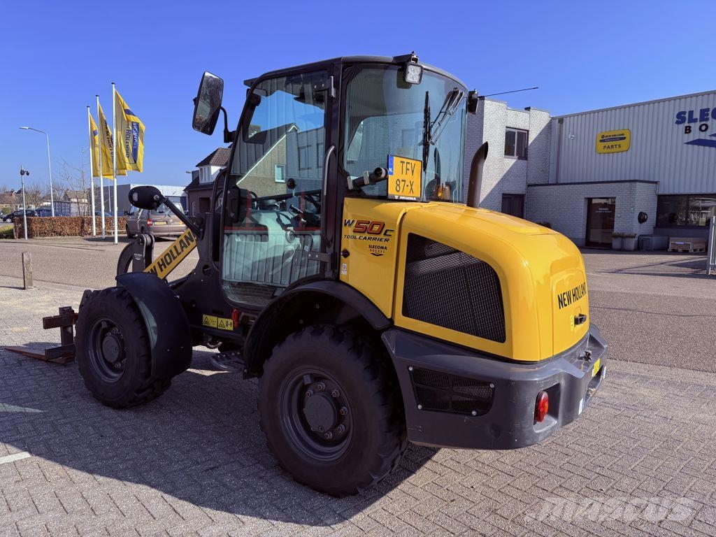 New Holland W50C Tool Carrier Shovel Kolesové nakladače