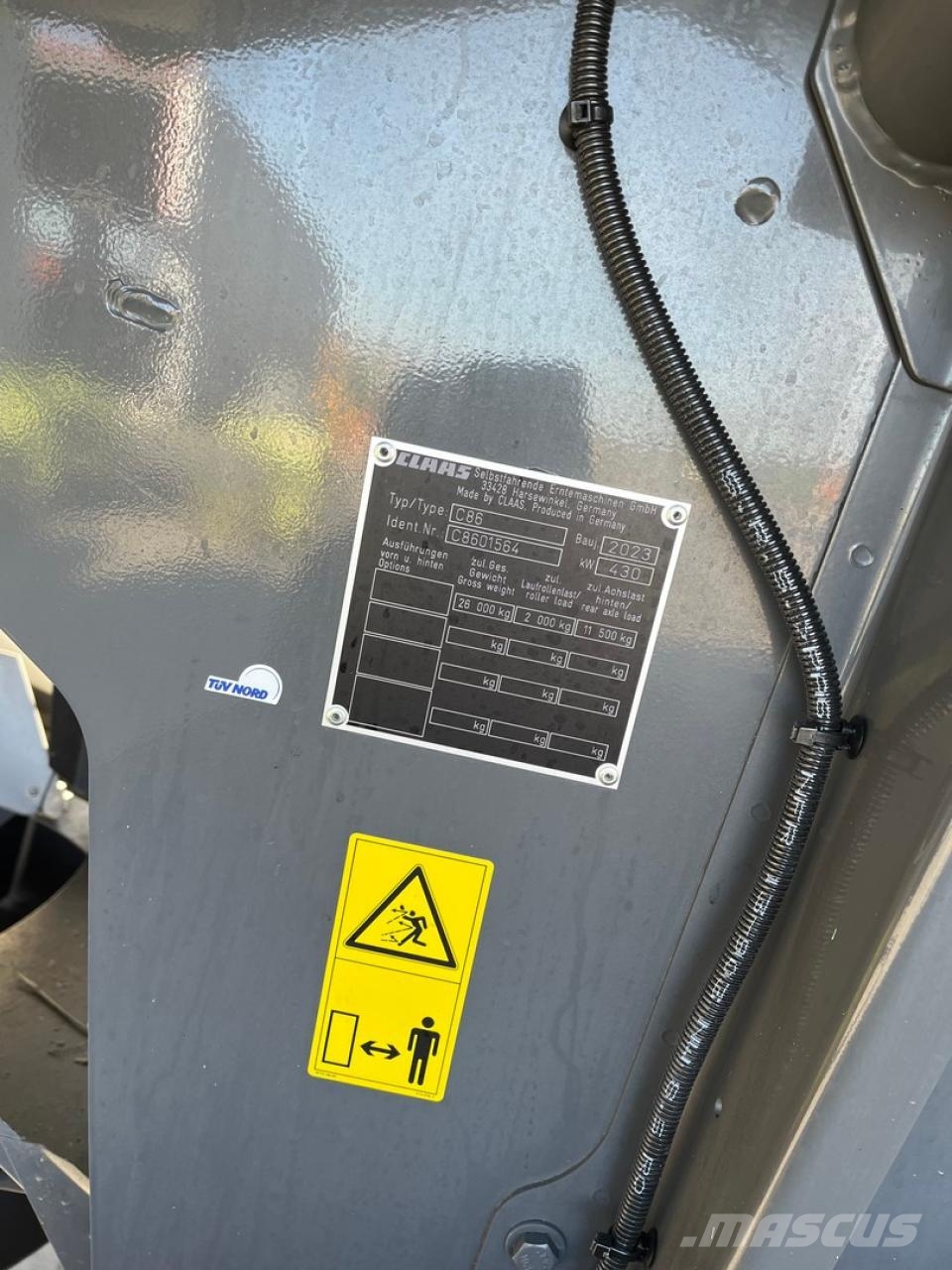 CLAAS Lexion 8700 TT Kombajni