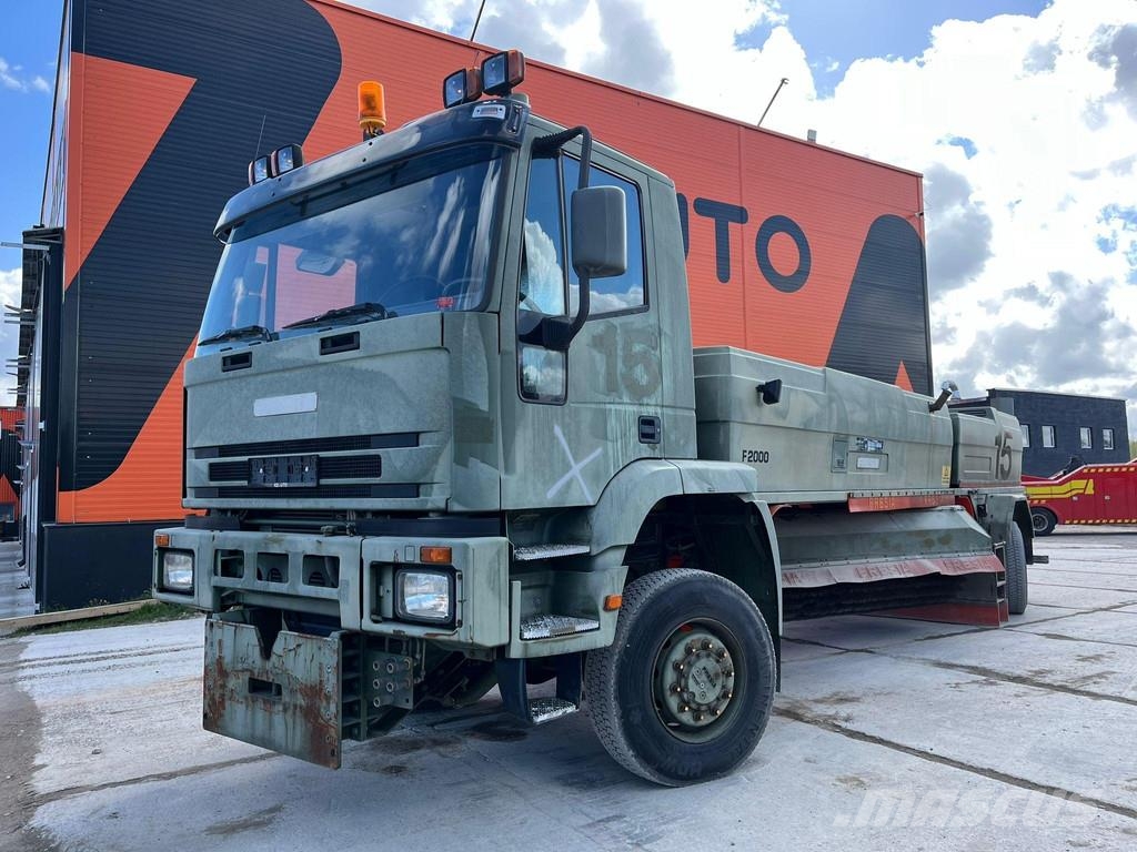 Iveco Fresia F 2000 4x4 SNOW PLOW / BROOM / BLOWER Balayeuse / Autolaveuse
