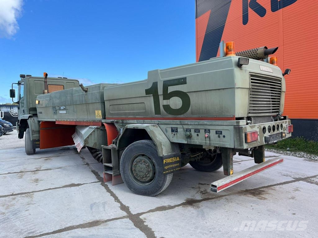 Iveco Fresia F 2000 4x4 SNOW PLOW / BROOM / BLOWER Balayeuse / Autolaveuse