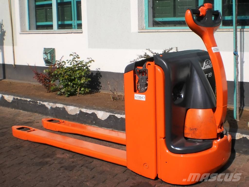 Linde T18 /360/ (LONG 1600) V-2047 OB Kézi raklapemelők