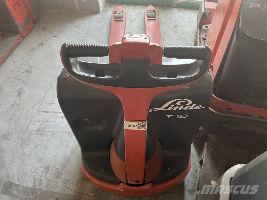 Linde T18 /360/ (LONG 1600) V-2047 OB Kézi raklapemelők