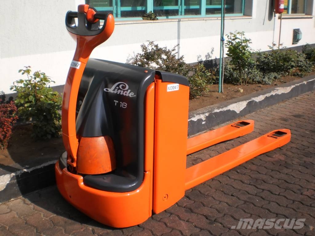 Linde T18 /360/ (LONG 1600) V-2047 OB Kézi raklapemelők