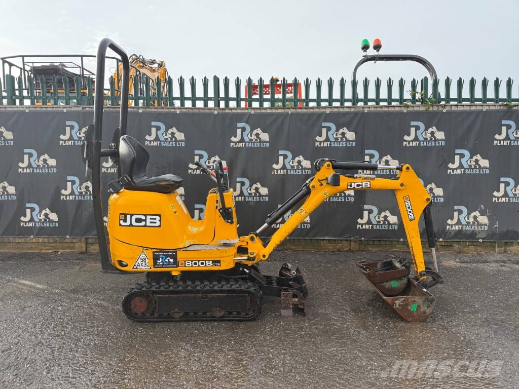 JCB 8008 CTS Miniescavatori