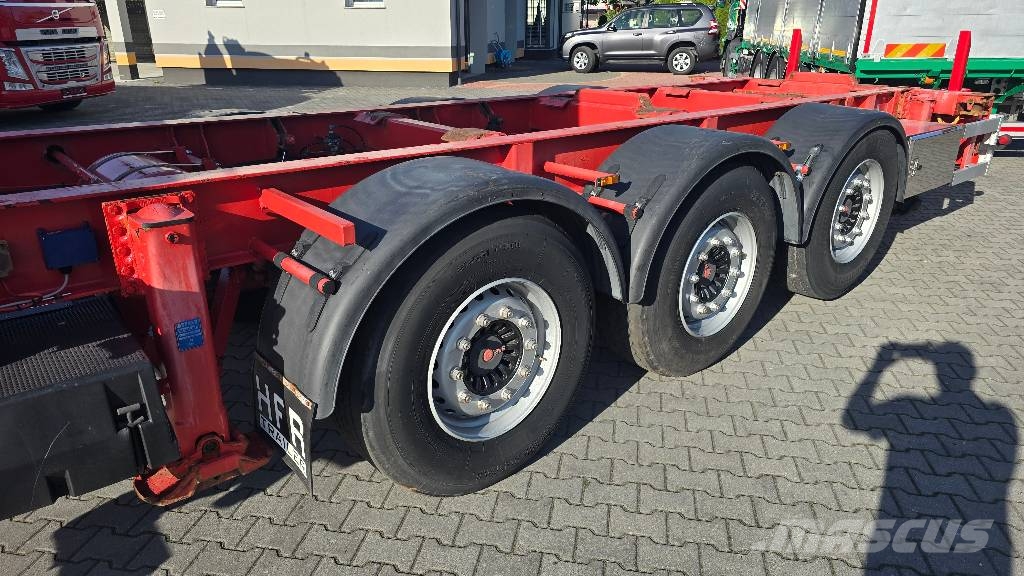 HFR HFR KM24 BDF + Klapa Hydrauliczna Containeranhänger