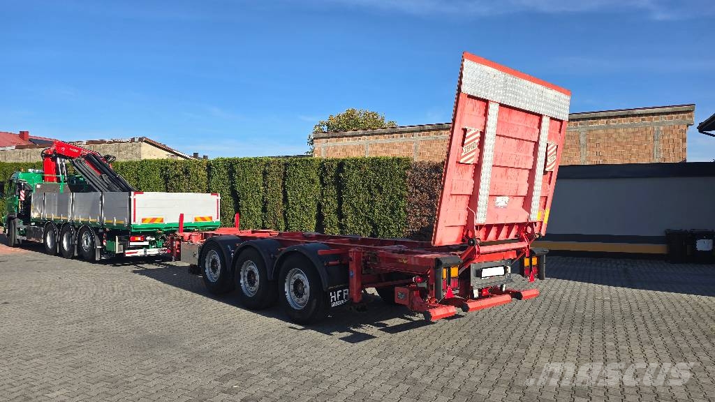 HFR HFR KM24 BDF + Klapa Hydrauliczna Containeranhänger