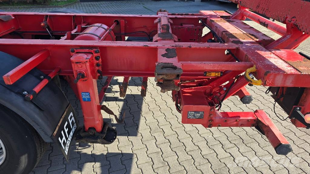 HFR HFR KM24 BDF + Klapa Hydrauliczna Containeranhänger