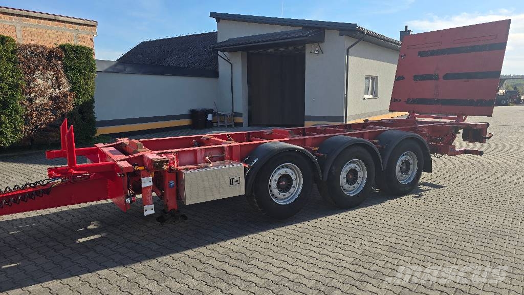 HFR HFR KM24 BDF + Klapa Hydrauliczna Containeranhänger