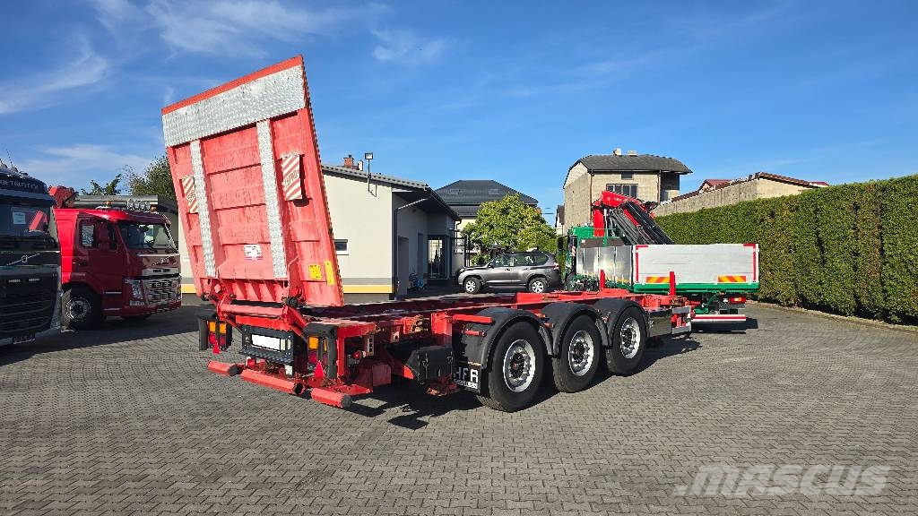HFR HFR KM24 BDF + Klapa Hydrauliczna Containeranhänger