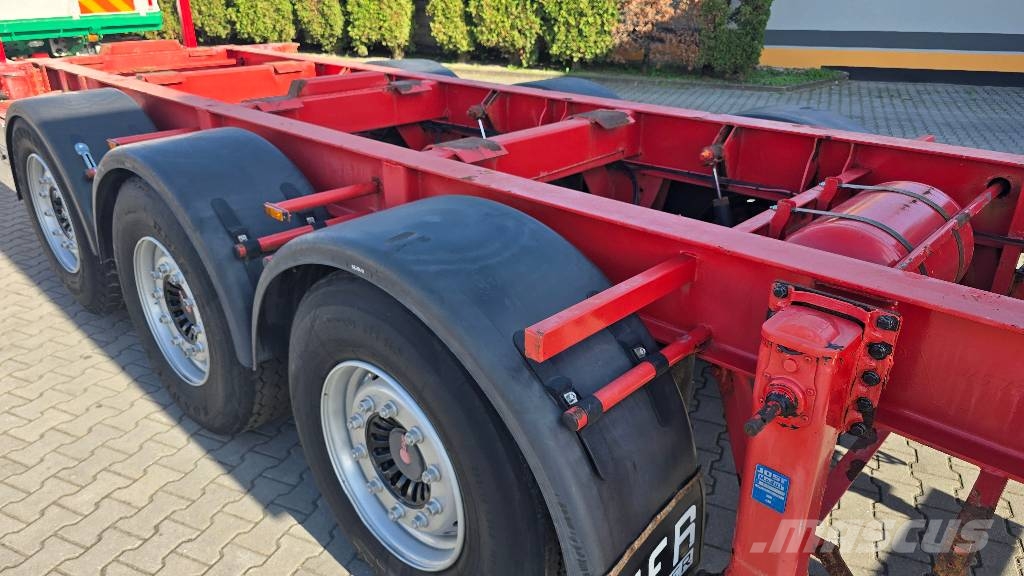 HFR HFR KM24 BDF + Klapa Hydrauliczna Containeranhänger