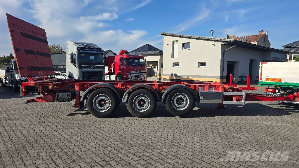 HFR HFR KM24 BDF + Klapa Hydrauliczna Containeranhänger