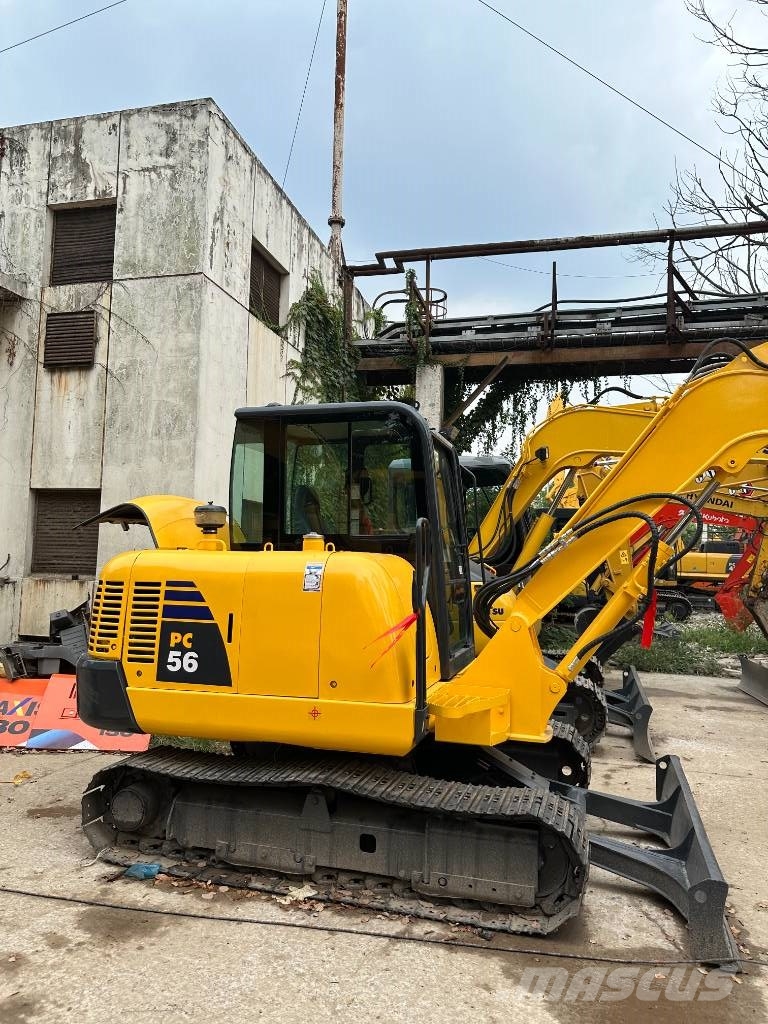 Komatsu PC56-7 حفارات صغيرة أقل من 7 طن (حفارات صغيرة)
