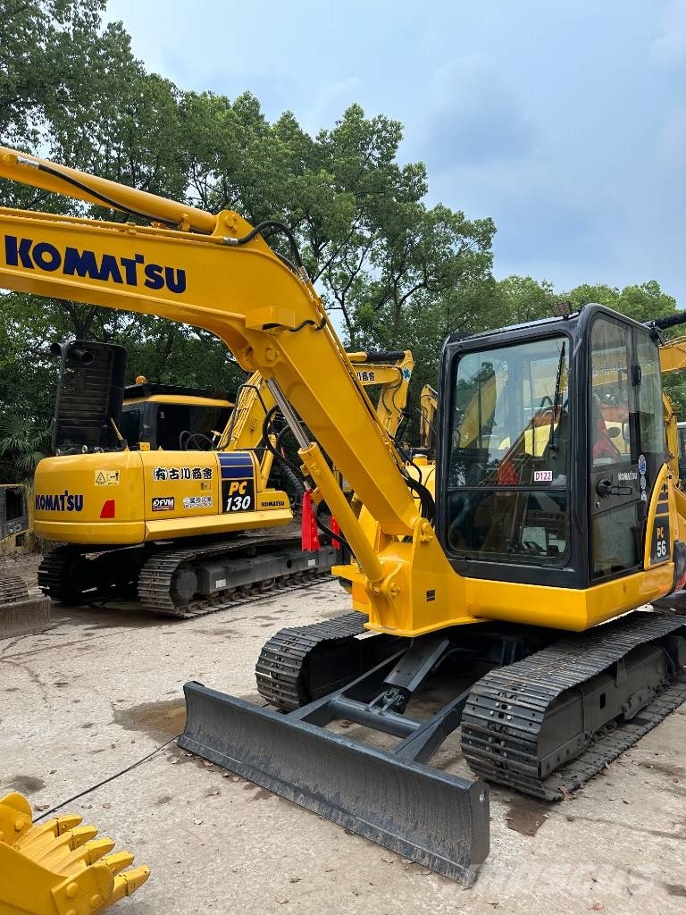Komatsu PC56-7 حفارات صغيرة أقل من 7 طن (حفارات صغيرة)