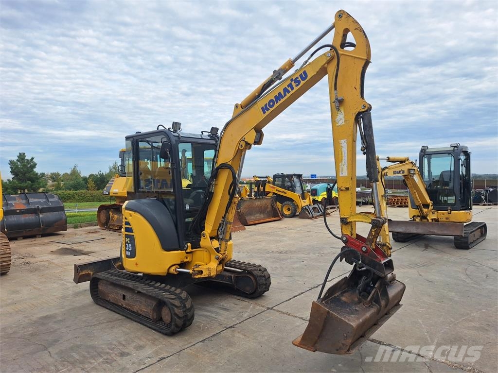 Komatsu PC 35 MR - 3 Stavebnictví - ostatní