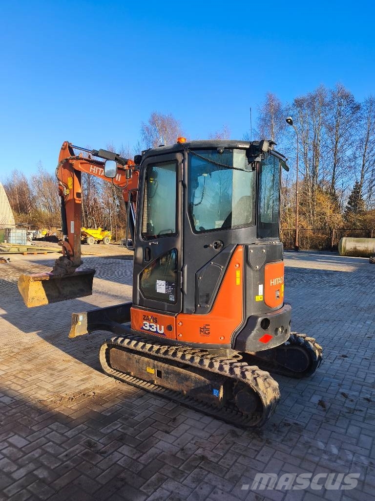 Hitachi ZX33 U-6 CLR Minikoparki