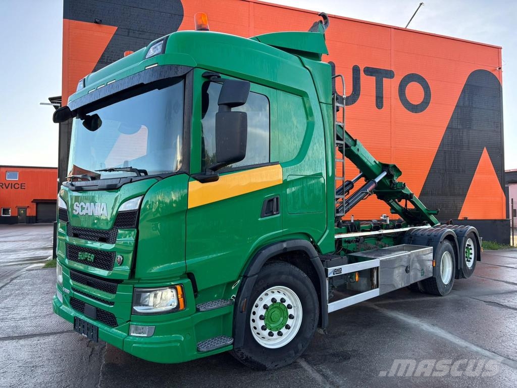 Scania G 500 6x2*4 HIAB ULT 20 ton / L=5300 mm / RETARDER Camion ampliroll