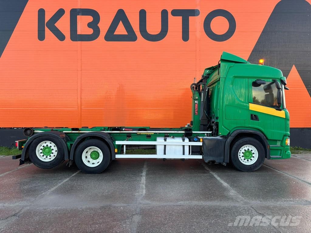 Scania G 500 6x2*4 HIAB ULT 20 ton / L=5300 mm / RETARDER Camion ampliroll