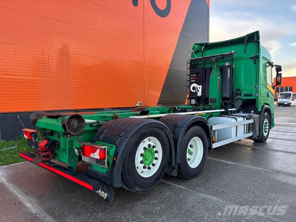 Scania G 500 6x2*4 HIAB ULT 20 ton / L=5300 mm / RETARDER Camion ampliroll