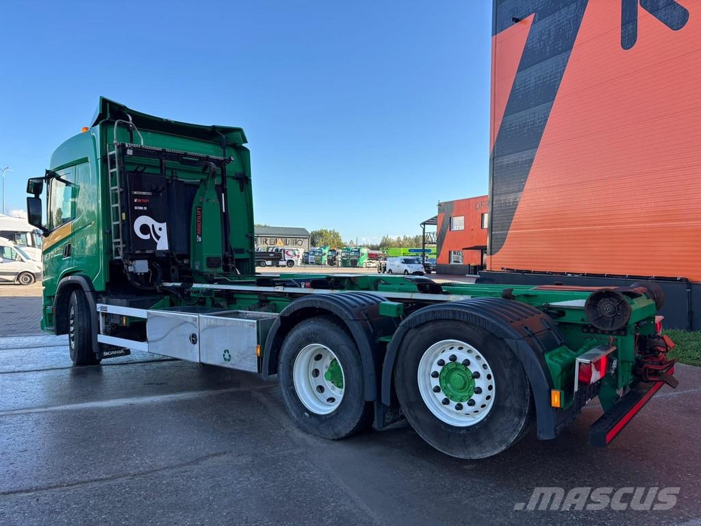 Scania G 500 6x2*4 HIAB ULT 20 ton / L=5300 mm / RETARDER Camion ampliroll