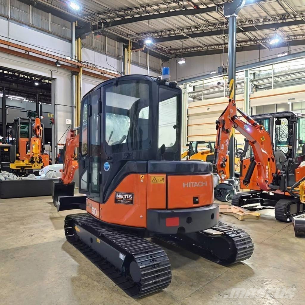 Hitachi ZX 50 U حفارات صغيرة أقل من 7 طن (حفارات صغيرة)