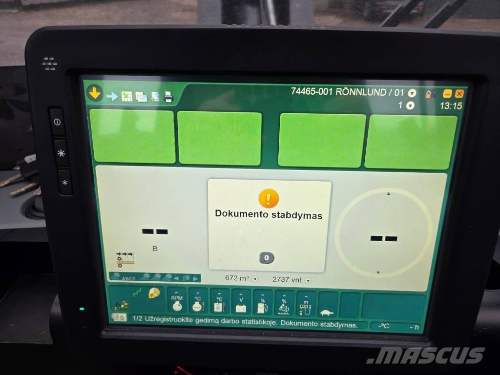 John Deere 1470 G 원목 하베스터
