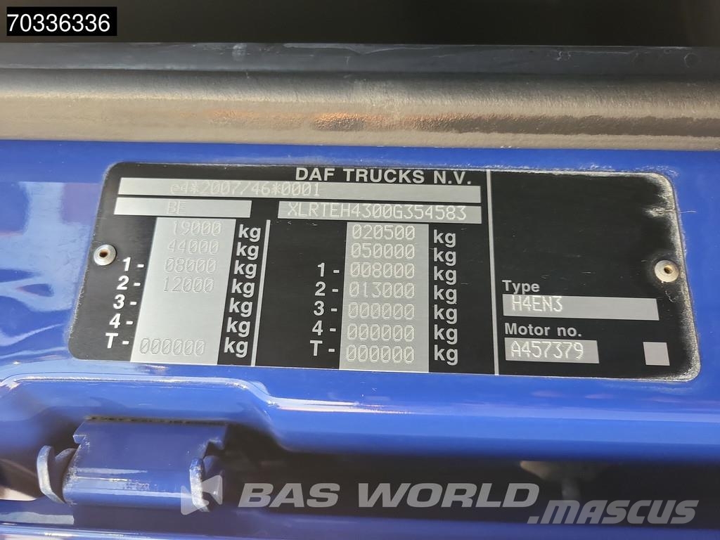 DAF XF 480 XF 4X2 SSC 2x Tanks Standklima ACC Navi Vilcēji