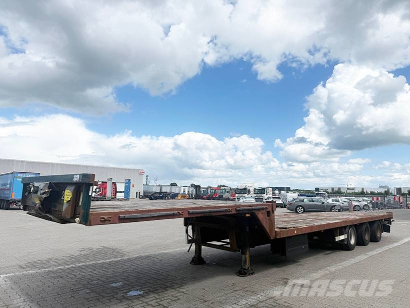 Renders Stepdeck / Tiefbettauflieger Semirremolques de plataformas planas/laterales abatibles