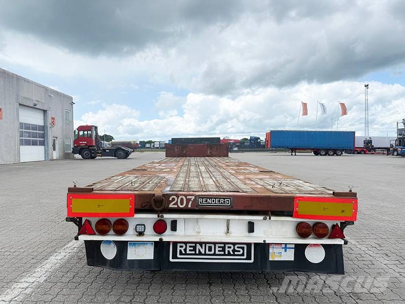 Renders Stepdeck / Tiefbettauflieger Semirremolques de plataformas planas/laterales abatibles