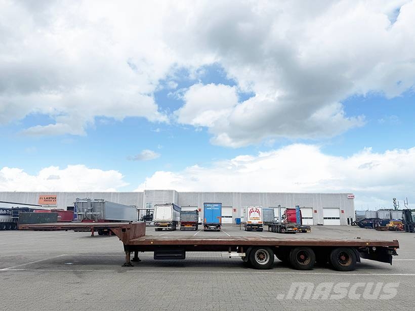 Renders Stepdeck / Tiefbettauflieger Semirremolques de plataformas planas/laterales abatibles