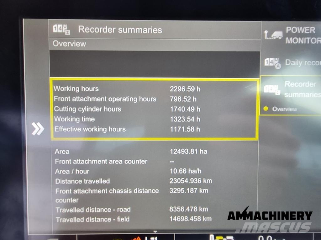 CLAAS Jaguar 950 NIR sensor Ceifeiras de forragem