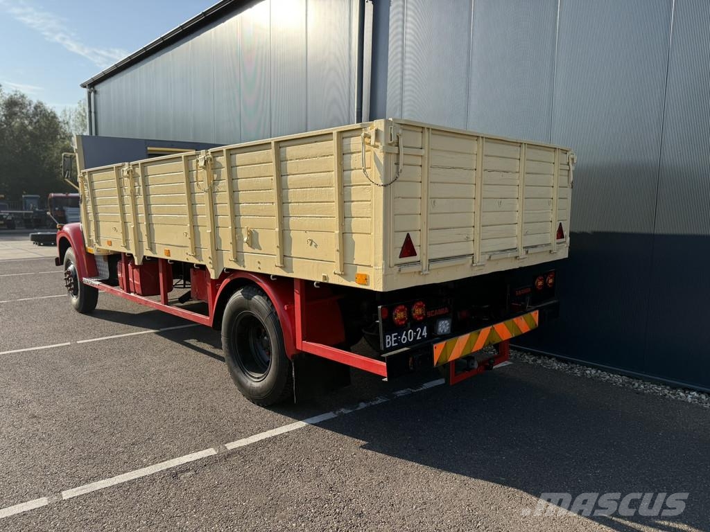 Scania 50 L5046 – 4x2 classic oldtimer open box truck 플랫베드/드롭사이드 트럭