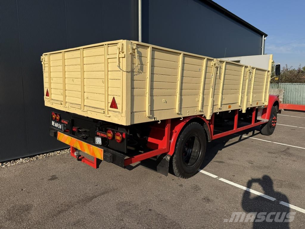Scania 50 L5046 – 4x2 classic oldtimer open box truck 플랫베드/드롭사이드 트럭