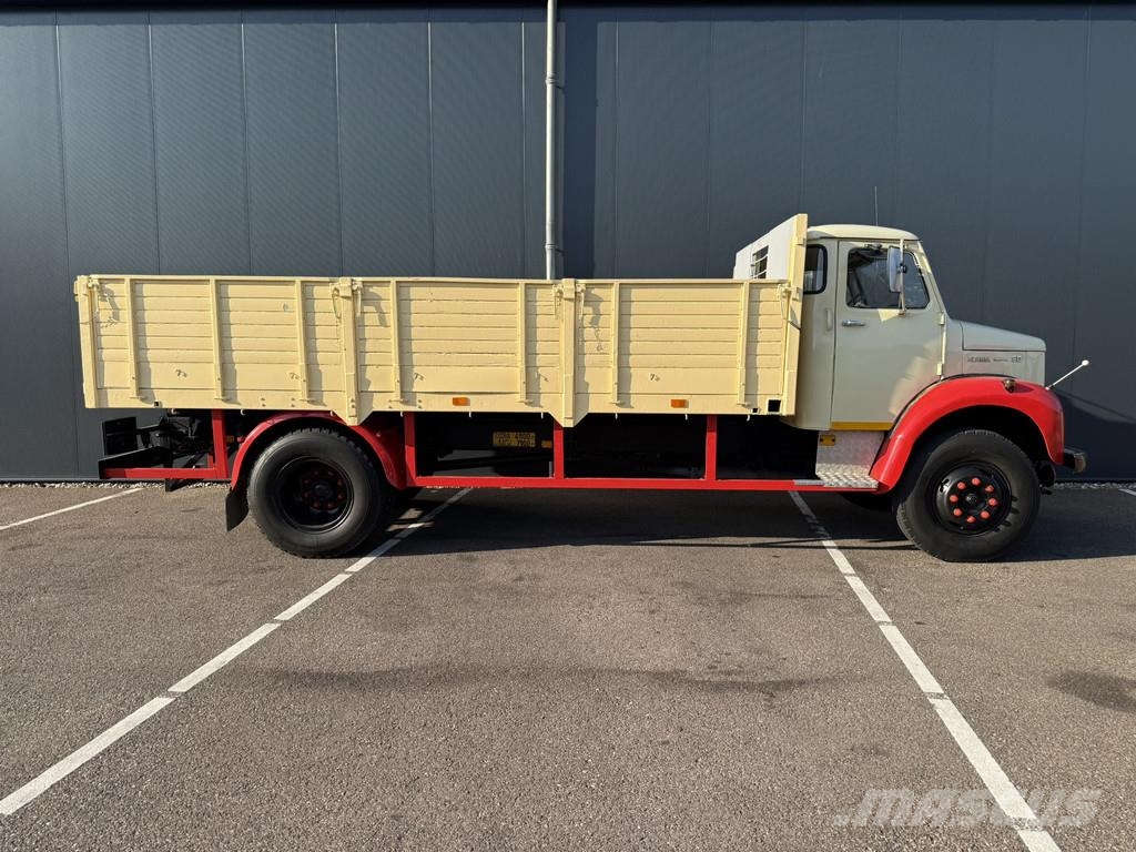 Scania 50 L5046 – 4x2 classic oldtimer open box truck 플랫베드/드롭사이드 트럭