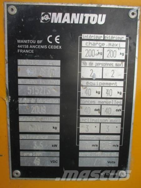 Manitou 150 AET JC Съчленени стрелови подемници