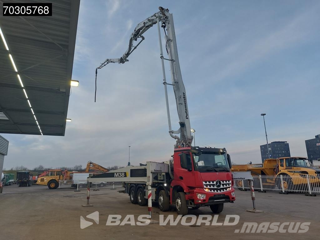 Mercedes-Benz Arocs 3240 8X4 38mtr Putzmeister BSF 38-5 16 H pum Betonpumpen