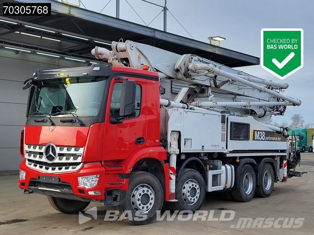 Mercedes-Benz Arocs 3240 8X4 38mtr Putzmeister BSF 38-5 16 H pum Betonpumpen
