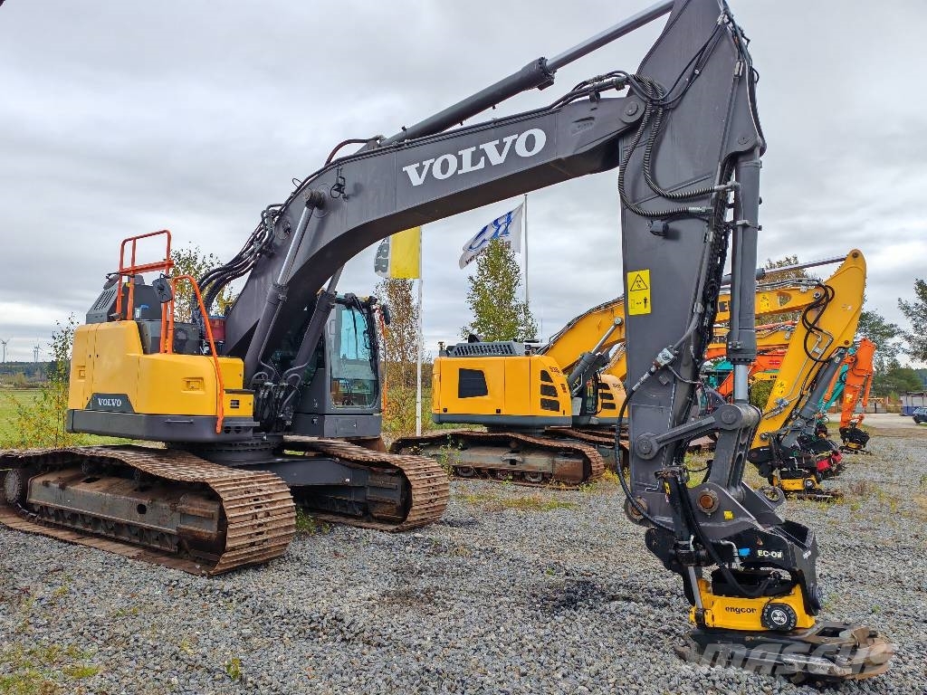 Volvo ECR355 EL Leica 3D 履带挖掘机