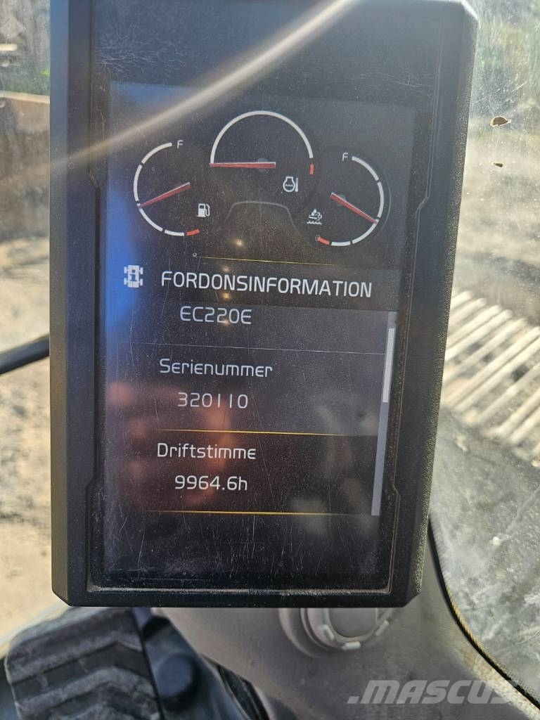 Volvo EC220EL Gravemaskiner på larvebånd