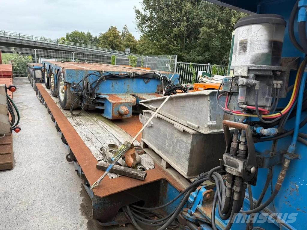 Nicolas 5 AXLE + 3 REMOTE CONTROL, 116 TON GVW Semirremolques de carga baja