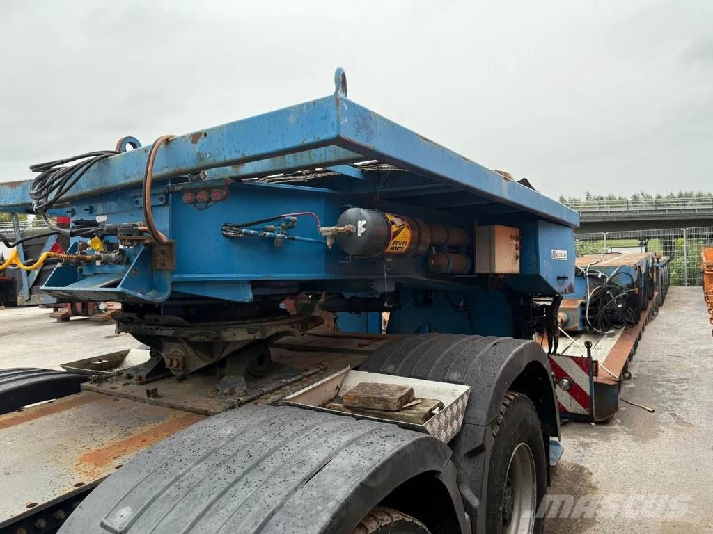Nicolas 5 AXLE + 3 REMOTE CONTROL, 116 TON GVW Semirremolques de carga baja