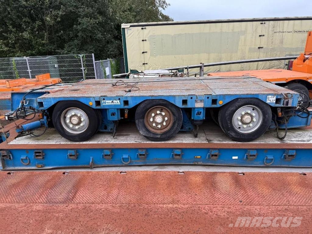 Nicolas 5 AXLE + 3 REMOTE CONTROL, 116 TON GVW Semirremolques de carga baja