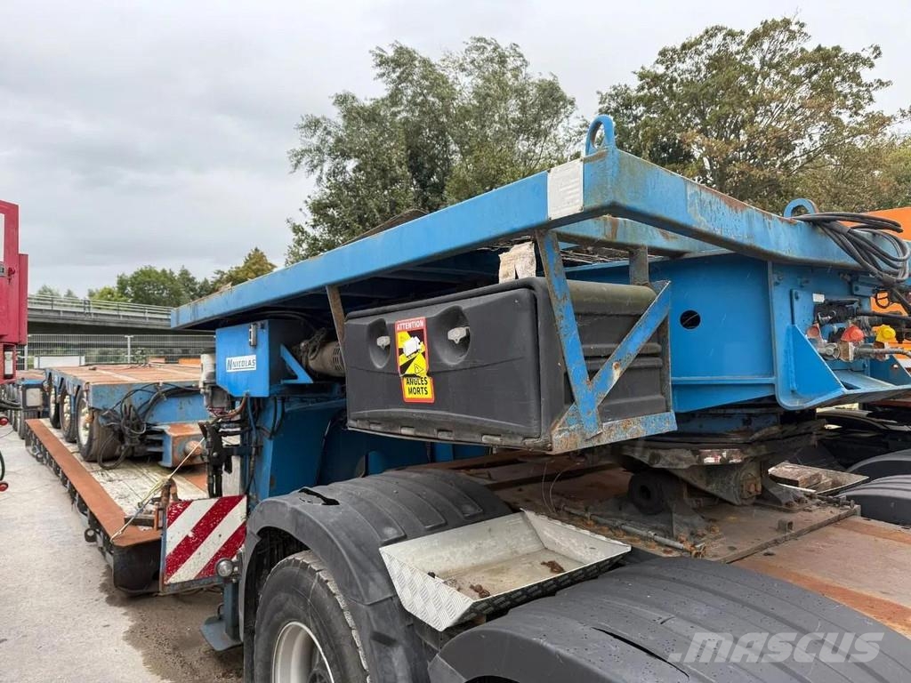 Nicolas 5 AXLE + 3 REMOTE CONTROL, 116 TON GVW Semirremolques de carga baja
