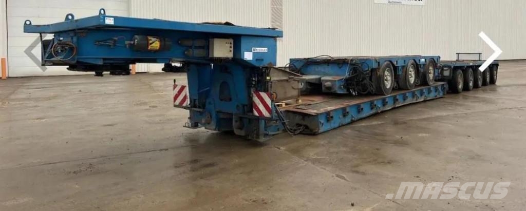 Nicolas 5 AXLE + 3 REMOTE CONTROL, 116 TON GVW Semirremolques de carga baja